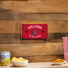 Arizona Diamondbacks Wood Wall Sign, 6x11