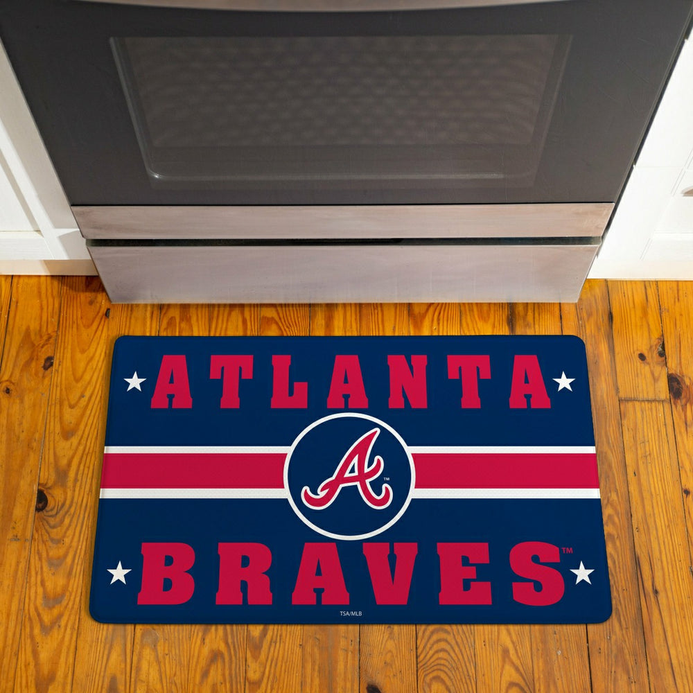 Atlanta Braves Anti-Fatigue Mat, 18"x30"