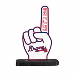 Atlanta Braves Baseball Foam Finger Desklite LED Decor