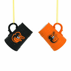 Baltimore Orioles Ceramic Mini Stein, 3oz, set of 2