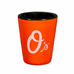 Baltimore Orioles 4-Piece Ceramic 2oz. Shot Glass Set