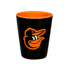 Baltimore Orioles 4-Piece Ceramic 2oz. Shot Glass Set