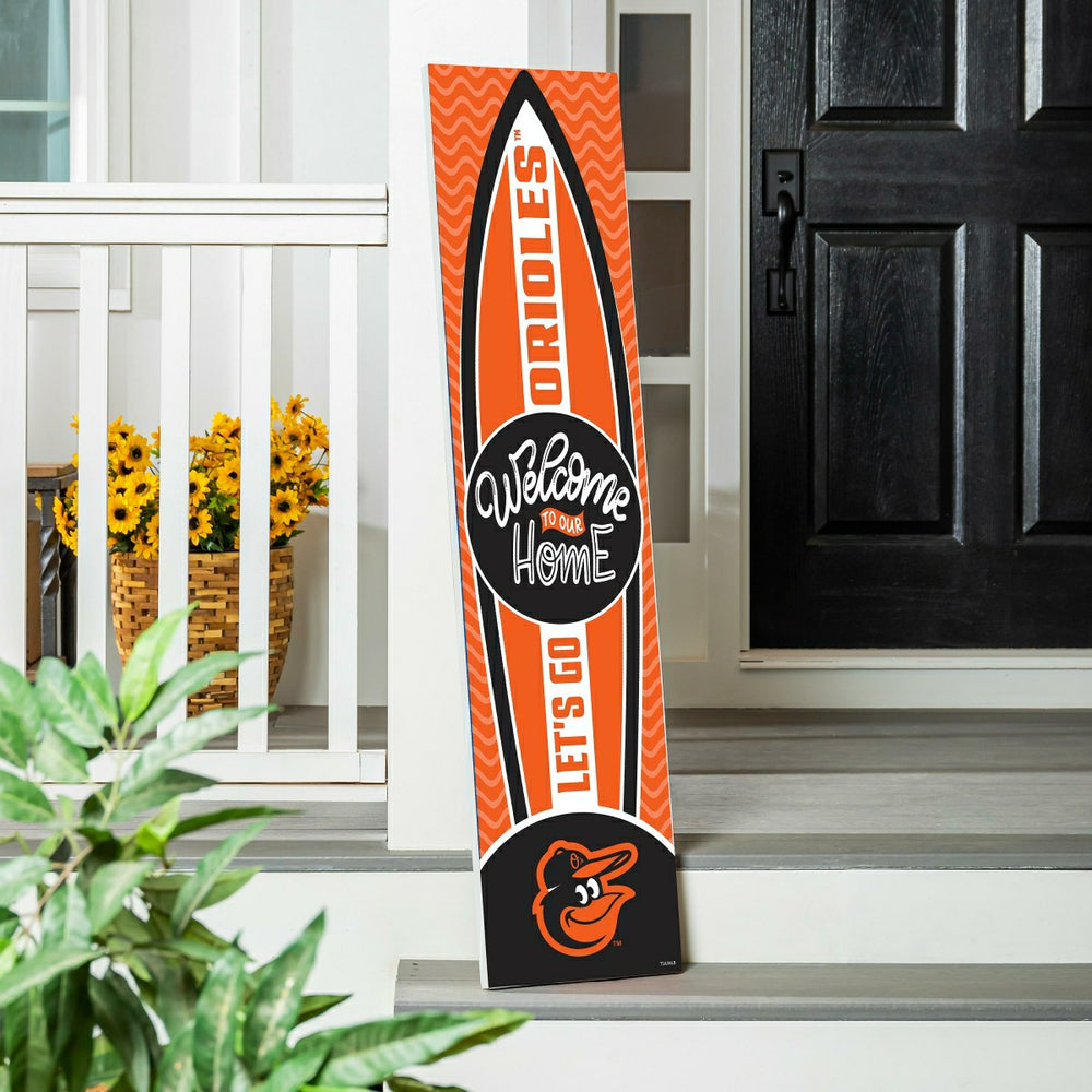 Baltimore Orioles Summer Seasonal Surfboard ECM Exclusive 47" Single S