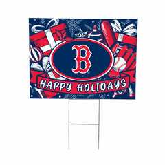 Boston Red Sox Yard Sign, Holiday