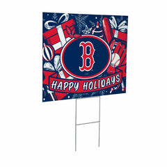 Boston Red Sox Yard Sign, Holiday