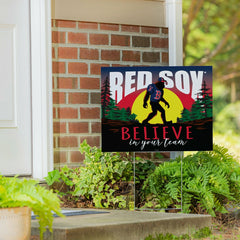 Boston Red Sox Yard Sign, Bigfoot