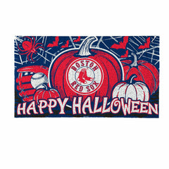 Boston Red Sox Halloween PVC Mat, 28"x16"