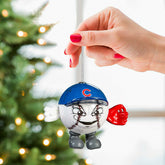 Chicago Cubs Ball Head Ornament