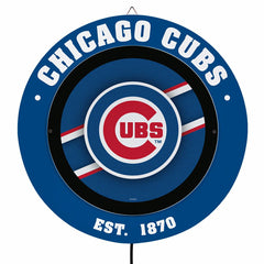 Chicago Cubs, Metal Lite, Round