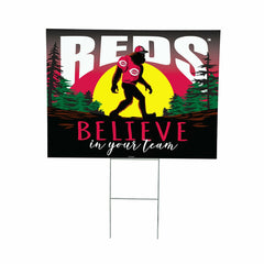 Cincinnati Reds Yard Sign, Bigfoot