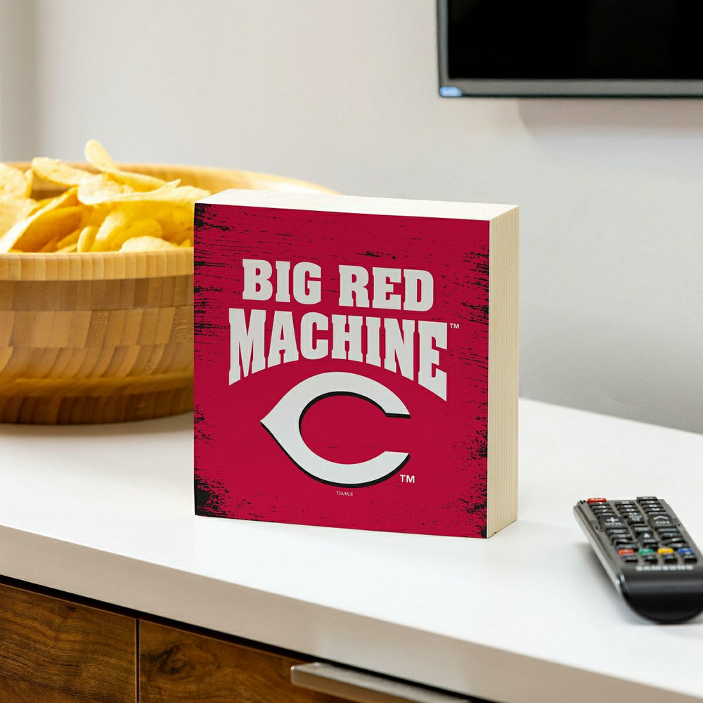 Cincinnati Reds Plock, Down Home Fans, 6x6