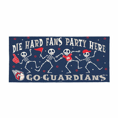 Cleveland Guardians Flocked Coir Halloween Sassafras Switch Mat, 22"x1