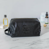 Colorado Rockies, Embossed Toiletry Bag, Black