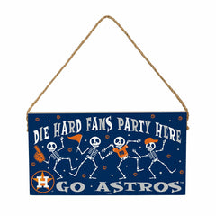 Houston Astros Halloween Wood Wall Sign, 6x11