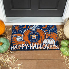 Houston Astros Halloween PVC Mat, 28"x16"