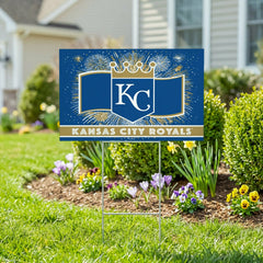 Kansas City Royals Yard Sign, Patriotic