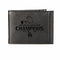 Los Angeles Dodgers Front Pocket Wallet with RFID Blocking, Black, SC2
