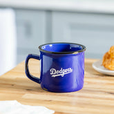 Los Angeles Dodgers Ceramic Camp Cup with Enamel Finish, 14oz