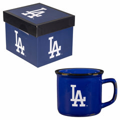 Los Angeles Dodgers Ceramic Camp Cup with Enamel Finish, 14oz