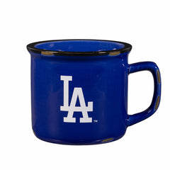 Los Angeles Dodgers Ceramic Camp Cup with Enamel Finish, 14oz