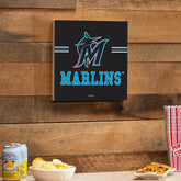 Miami Marlins Wood Wall Sign, 12x12