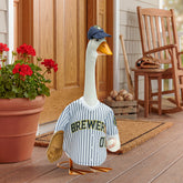 Milwaukee Brewers Sports Porch Goose Uniform