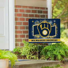 Milwaukee Brewers Yard Sign, Patriotic