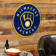 Milwaukee Brewers Premier Metal Wall Art