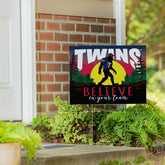 Minnesota Twins Yard Sign, Bigfoot