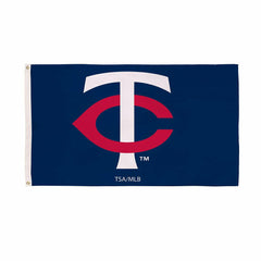 Minnesota Twins Single Sided Flag w/ 2 Grommets, 3'x5'