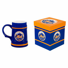 New York Mets Ceramic Stein Cup, 24oz