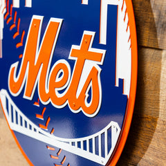 New York Mets Premier Metal Wall Art