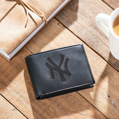 New York Yankees Bi-Fold Wallet Black