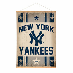 New York Yankees, Canvas Wall Tapestry, Large, 54x36