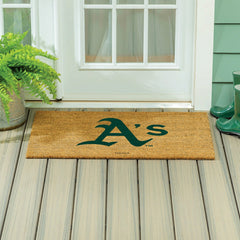 Oakland A's Large Full Color Coir Mat, 36"x24"