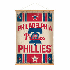 Philadelphia Phillies, Canvas Wall Tapestry, Large, 54x36