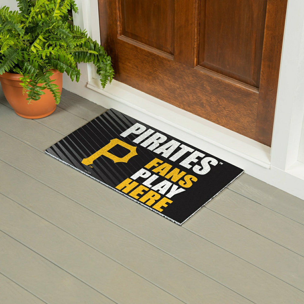 Pittsburgh Pirates Fan Mat, 28"x16"