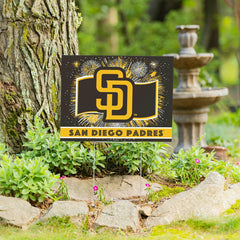 San Diego Padres Yard Sign, Patriotic