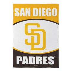 San Diego Padres Suede Garden Flag