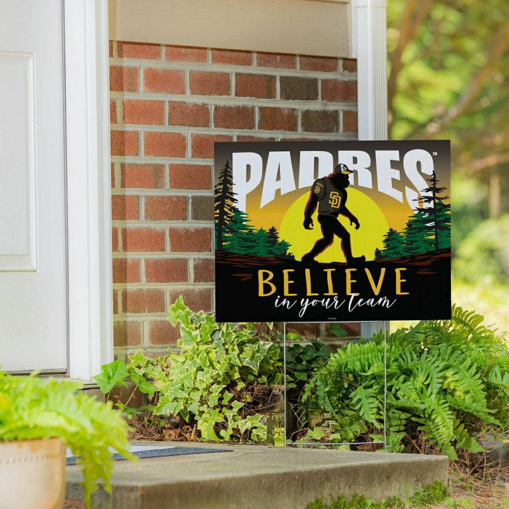San Diego Padres Yard Sign, Bigfoot