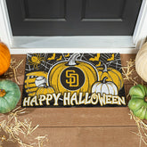 San Diego Padres Halloween PVC Mat, 28"x16"