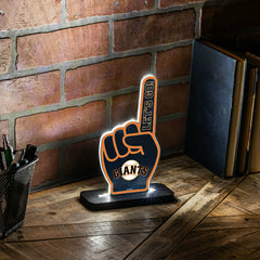 San Francisco Giants Baseball Foam Finger Desklite LED Decor