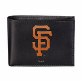 San Francisco Giants Black Bi-Fold Embroidered Wallet w/ RFID Blocking