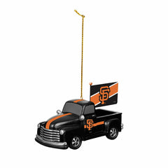 San Francisco Giants Rally Truck Ornament, Set of 2