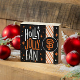 San Francisco Giants Block, Holiday, 6x6