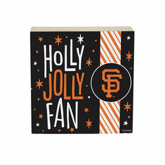 San Francisco Giants Block, Holiday, 6x6