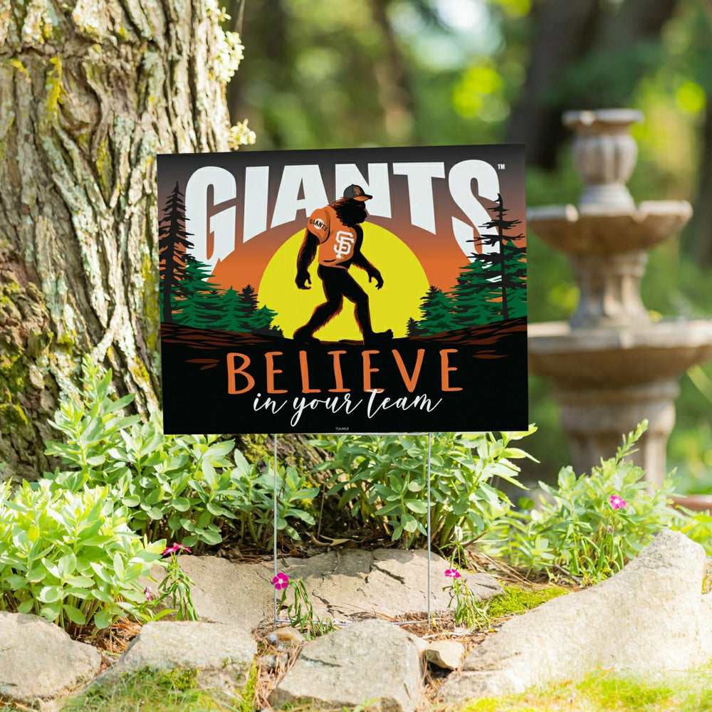 San Francisco Giants Yard Sign, Bigfoot