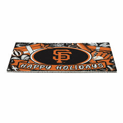 San Francisco Giants Holiday PVC Mat, 28"x16"