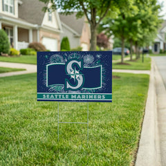 Seattle Mariners Yard Sign, Patriotic