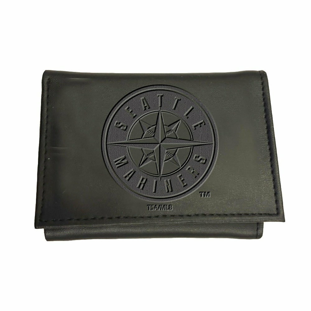 Seattle Mariners Tri-Fold Wallet Black